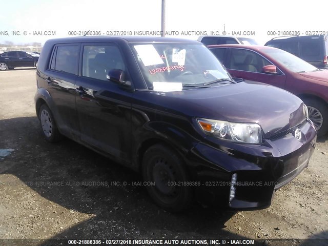 JTLZE4FE5DJ034362 - 2013 TOYOTA SCION XB PURPLE photo 1
