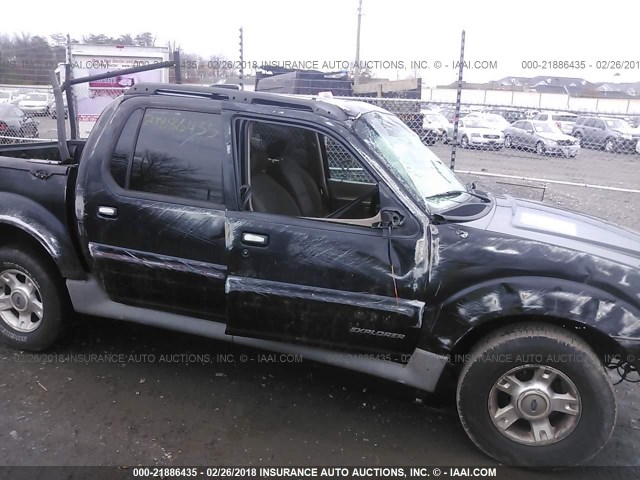1FMZU77E81UC54793 - 2001 FORD EXPLORER SPORT TR  BLACK photo 6