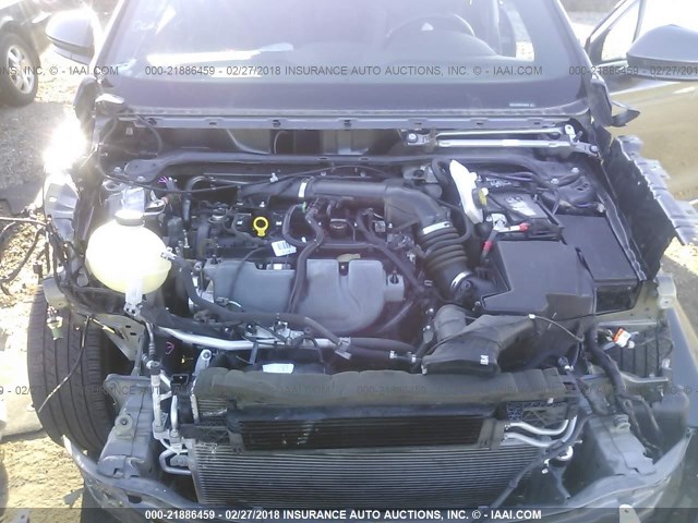 5LMCJ2C99HUL08846 - 2017 LINCOLN MKC SELECT ნაცრისფერი ფოტო 10