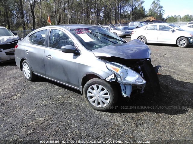 3N1CN7AP9GL876875 - 2016 NISSAN VERSA S/S PLUS/SV/SL GRAY photo 1