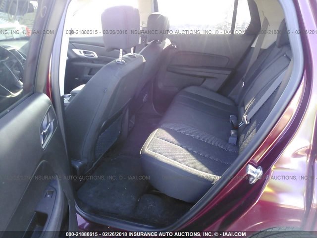 2GKALNEK7G6300644 - 2016 GMC TERRAIN SLE RED photo 8