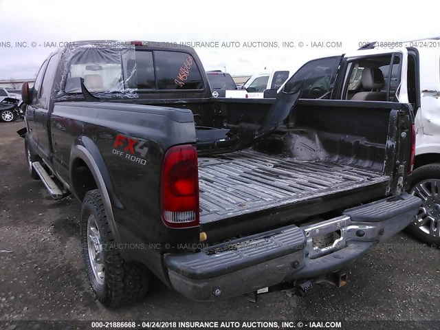 1FTWW31P66EA25552 - 2006 FORD F350 SRW SUPER DUTY GRAY photo 3