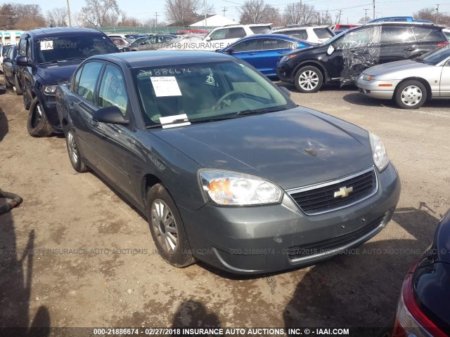 1G1ZS58FX8F106237 - 2008 CHEVROLET MALIBU LS GRAY photo 1