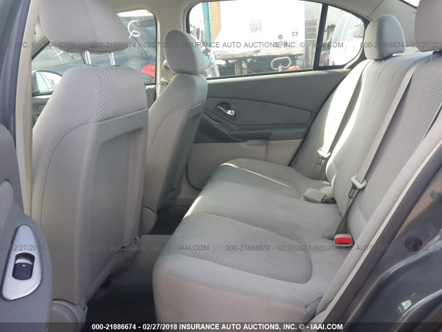 1G1ZS58FX8F106237 - 2008 CHEVROLET MALIBU LS GRAY photo 8
