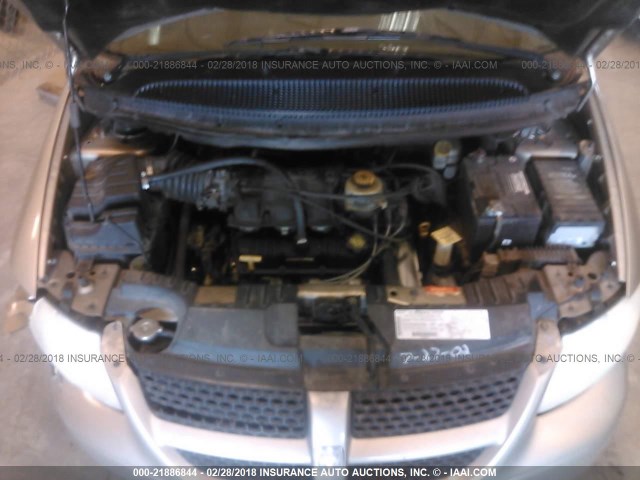 2B4GP44302R742653 - 2002 DODGE GRAND CARAVAN SPORT Champagne photo 10