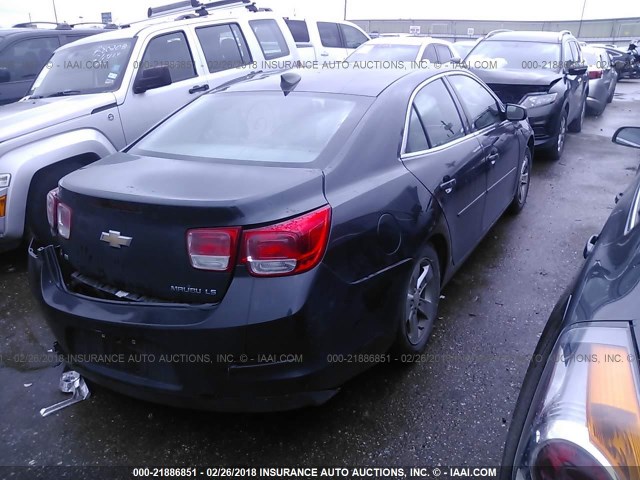 1G11B5SL2FF335181 - 2015 CHEVROLET MALIBU LS 黑色 照片 4