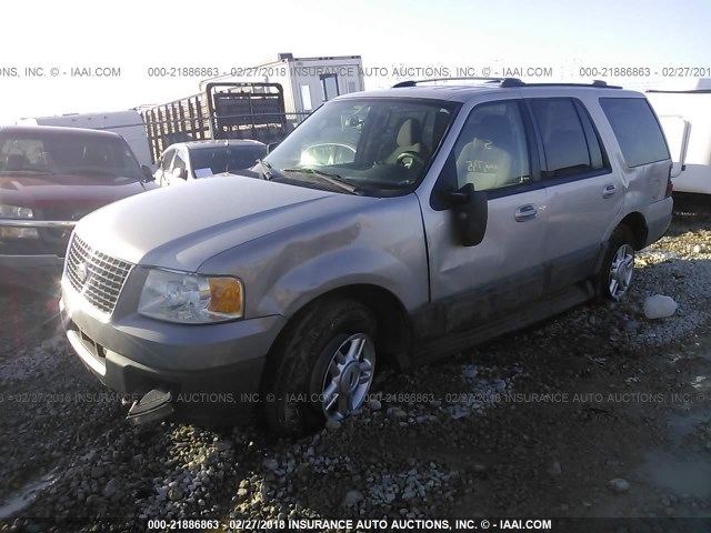 1FMPU16L94LA06695 - 2004 FORD EXPEDITION XLT ბეჟი ფოტო 2