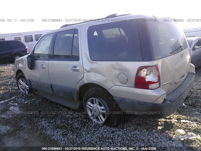 1FMPU16L94LA06695 - 2004 FORD EXPEDITION XLT ბეჟი ფოტო 3