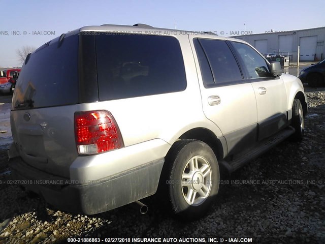 1FMPU16L94LA06695 - 2004 FORD EXPEDITION XLT BEIGE photo 4