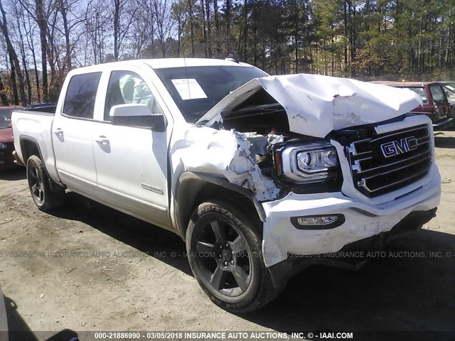 3GTP1MEC0HG292259 - 2017 GMC SIERRA C1500 SLE WHITE photo 1