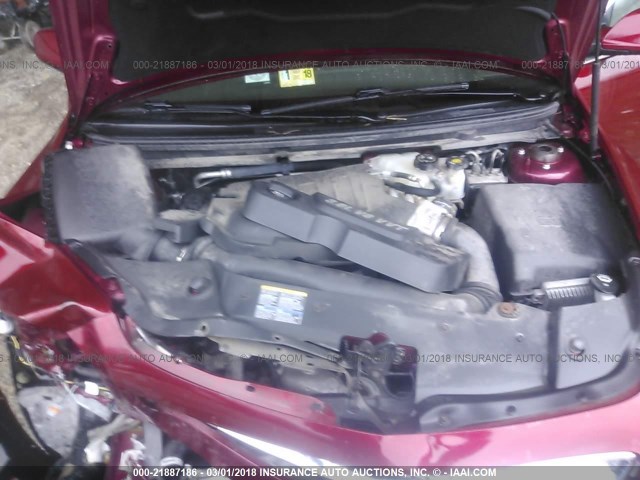 1G1ZK57709F241335 - 2009 CHEVROLET MALIBU LTZ 栗色 照片 10