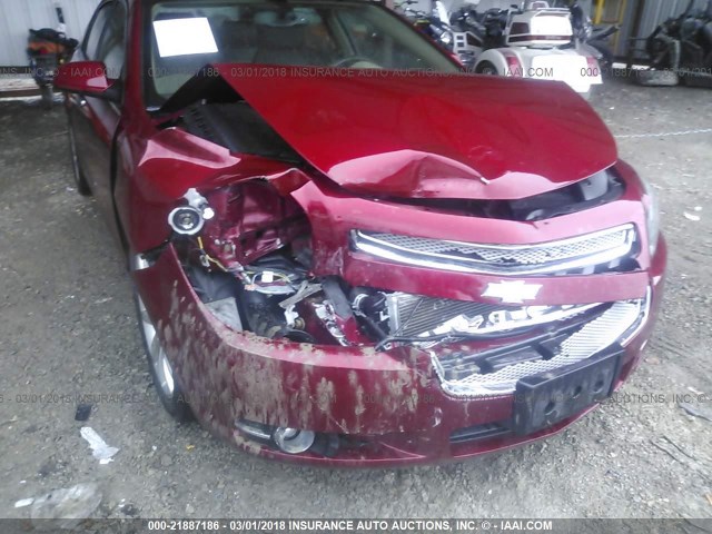 1G1ZK57709F241335 - 2009 CHEVROLET MALIBU LTZ 栗色 照片 6