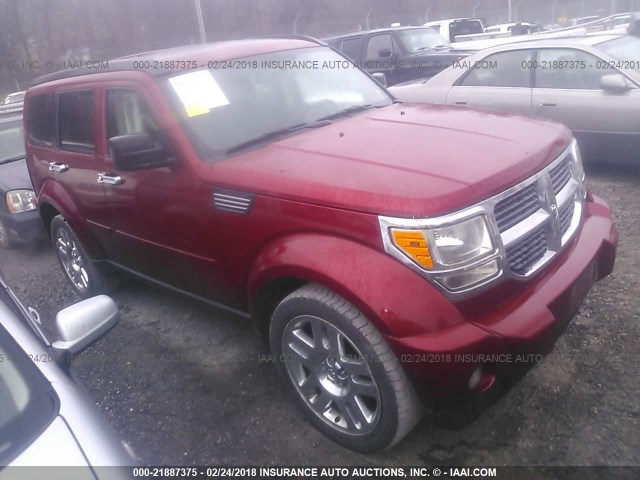 1D8GU58K68W129604 - 2008 DODGE NITRO SLT RED photo 1