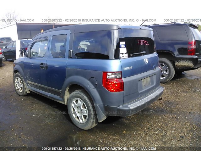 5J6YH18366L002966 - 2006 HONDA ELEMENT LX BLUE photo 1