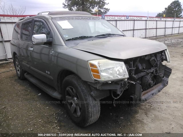 5N1AA08A06N735423 - 2006 NISSAN ARMADA SE/LE GRAY photo 1