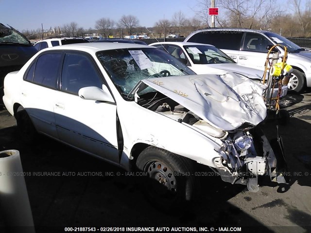 1NXBR12E52Z651340 - 2002 TOYOTA COROLLA CE/LE/S WHITE photo 1