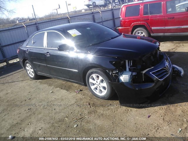 4T4BF3EK7BR135816 - 2011 TOYOTA CAMRY SE/LE/XLE BLACK photo 1