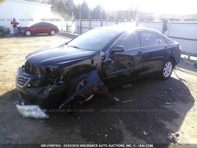 4T4BF3EK7BR135816 - 2011 TOYOTA CAMRY SE/LE/XLE BLACK photo 2