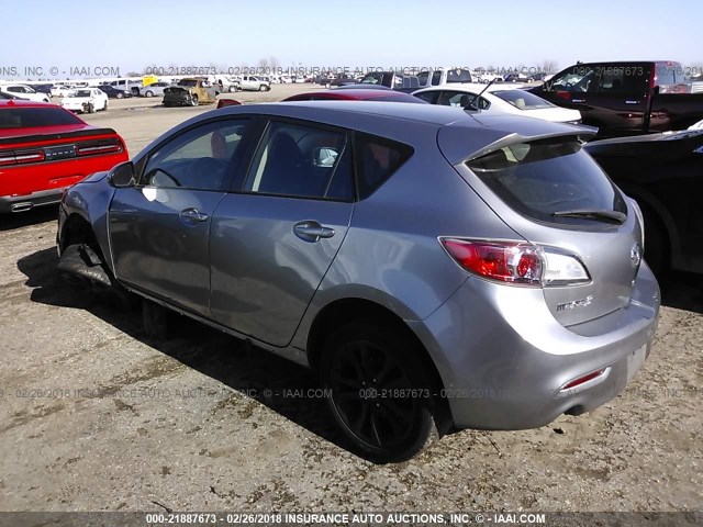 JM1BL1K69B1472461 - 2011 MAZDA 3 S SILVER photo 3