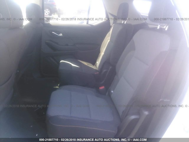1GNERGKW5JJ152168 - 2018 CHEVROLET TRAVERSE LT WHITE photo 8