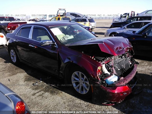 2C3CCAAG8FH867953 - 2015 CHRYSLER 300 LIMITED MAROON photo 1