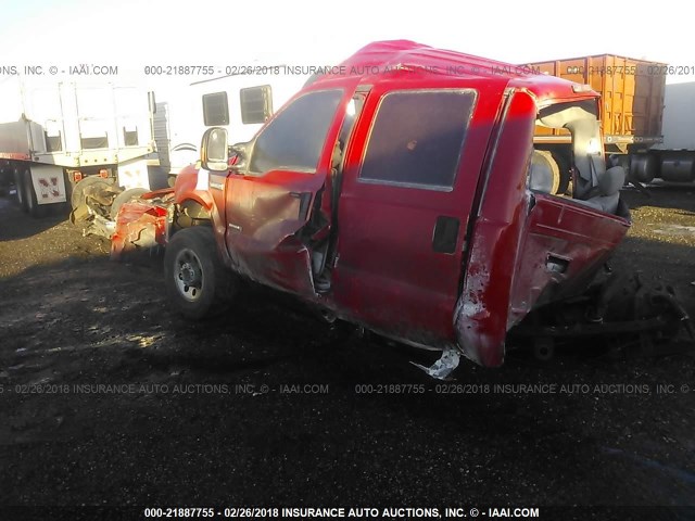 1FTSW21P16ED01421 - 2006 FORD F250 SUPER DUTY RED photo 1