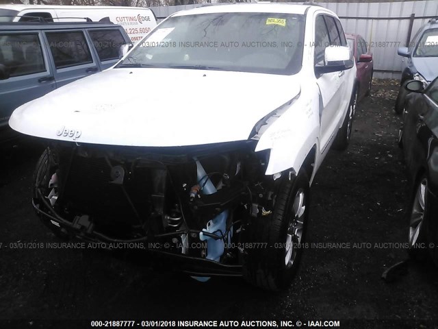 1C4RJFBG7FC166119 - 2015 JEEP GRAND CHEROKEE LIMITED WHITE photo 2