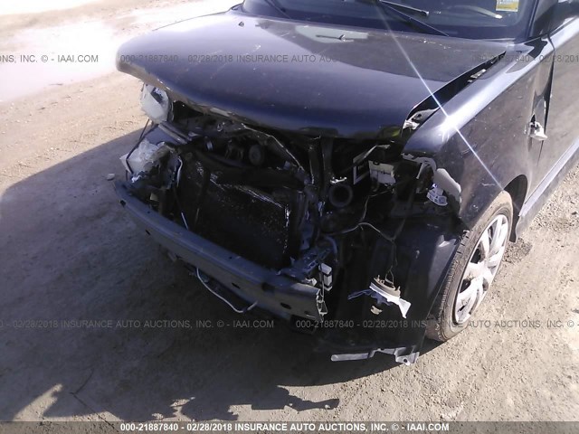 JTLKT324650219171 - 2005 TOYOTA SCION XB BLACK photo 6