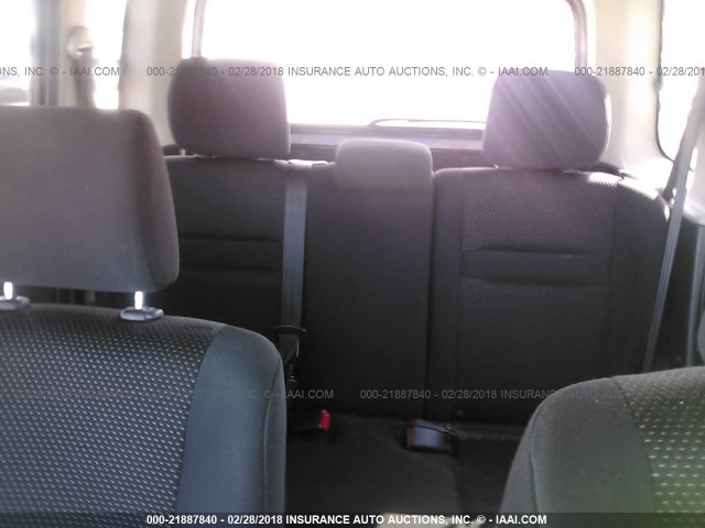 JTLKT324650219171 - 2005 TOYOTA SCION XB BLACK photo 8