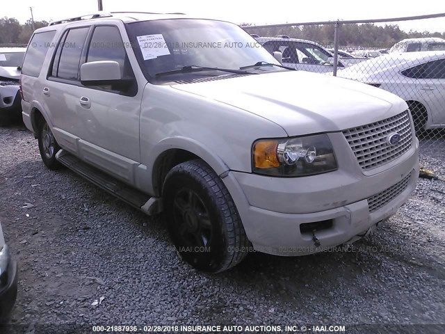1FMFU19516LA61895 - 2006 FORD EXPEDITION LIMITED BEIGE photo 1