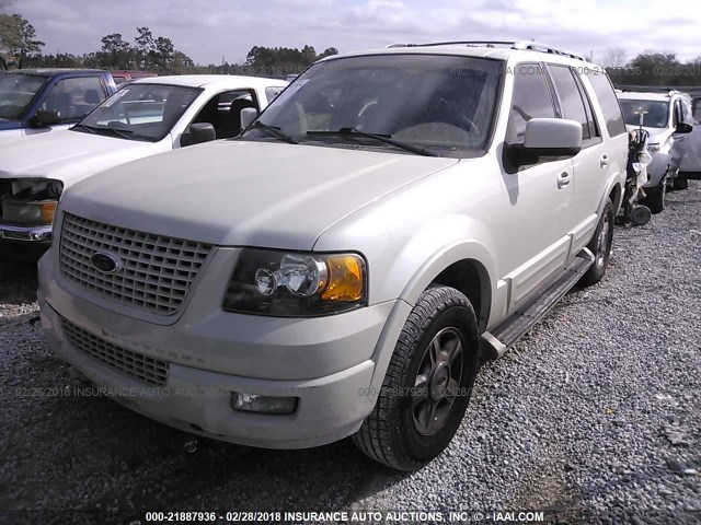 1FMFU19516LA61895 - 2006 FORD EXPEDITION LIMITED BEIGE photo 2