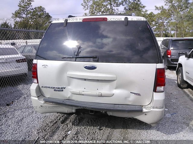 1FMFU19516LA61895 - 2006 FORD EXPEDITION LIMITED BEIGE photo 6