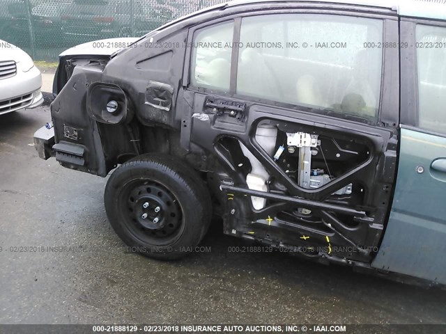 1G8AJ55F17Z112558 - 2007 SATURN ION LEVEL 2 Yaşıl foto 6