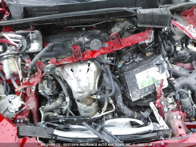 JTLZE4FE7EJ065257 - 2014 TOYOTA SCION XB წითელი ფოტო 10