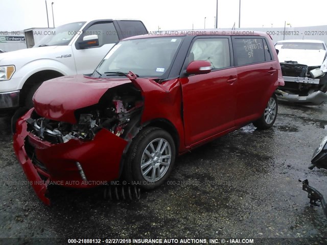JTLZE4FE7EJ065257 - 2014 TOYOTA SCION XB წითელი ფოტო 2