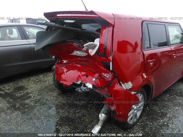 JTLZE4FE7EJ065257 - 2014 TOYOTA SCION XB წითელი ფოტო 6