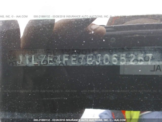 JTLZE4FE7EJ065257 - 2014 TOYOTA SCION XB წითელი ფოტო 9