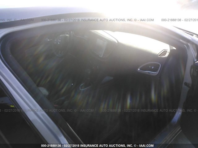 1C3CDFBB0FD242053 - 2015 DODGE DART SXT SILVER photo 5