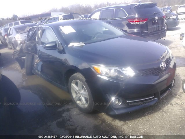 4T1BF1FK1EU405219 - 2014 TOYOTA CAMRY L/SE/LE/XLE 蓝色 照片 1