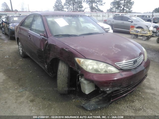 4T1BE32K45U029104 - 2005 TOYOTA CAMRY LE/XLE/SE 红色 照片 1
