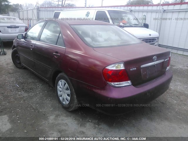 4T1BE32K45U029104 - 2005 TOYOTA CAMRY LE/XLE/SE 红色 照片 3