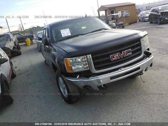 1GTEC29JX9Z285187 - 2009 GMC SIERRA C1500 SLE BLACK photo 1