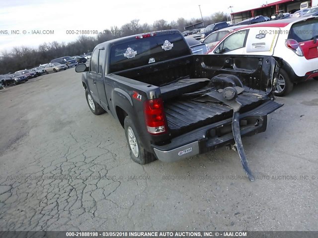 1GTEC29JX9Z285187 - 2009 GMC SIERRA C1500 SLE BLACK photo 3