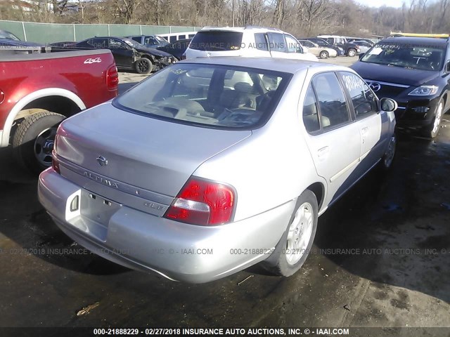 1N4DL01A0YC174957 - 2000 NISSAN ALTIMA XE/GXE/SE/GLE SILVER photo 4