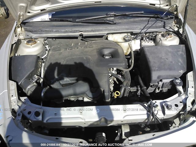 1G1ZB5E05CF293542 - 2012 CHEVROLET MALIBU LS 米色 照片 10