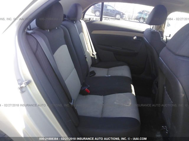 1G1ZB5E05CF293542 - 2012 CHEVROLET MALIBU LS 米色 照片 8