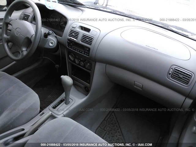 1NXBR12E12Z623549 - 2002 TOYOTA COROLLA CE/LE/S SILVER photo 5