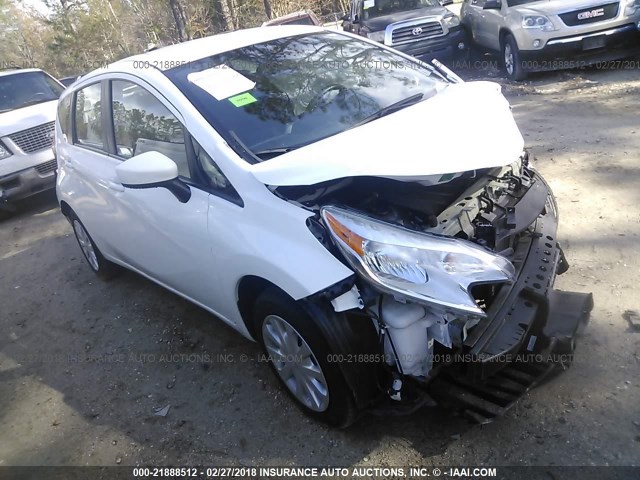3N1CE2CP3GL356705 - 2016 NISSAN VERSA NOTE S/S PLUS/SV/SL/SR WHITE photo 1