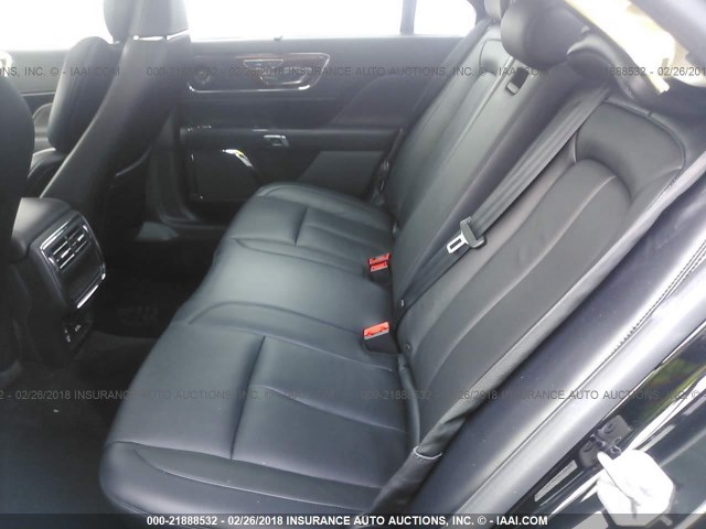 1LN6L9RP6H5614390 - 2017 LINCOLN CONTINENTAL RESERVE Schwarz Foto 8