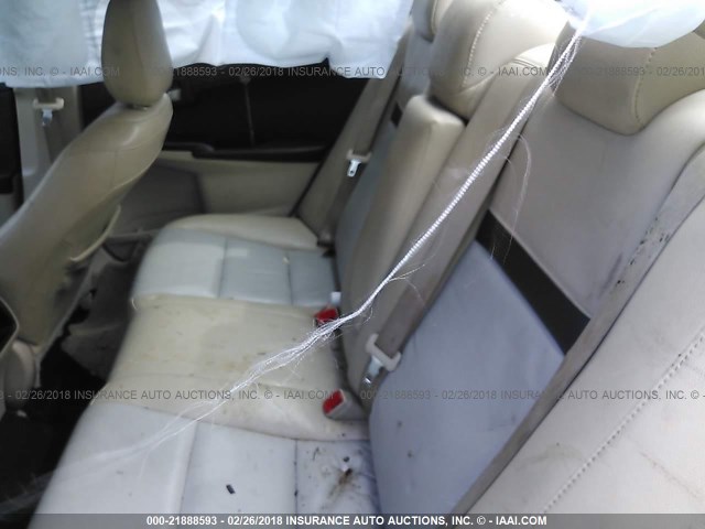 4T4BF1FK7CR189587 - 2012 TOYOTA CAMRY SE/LE/XLE BLACK photo 8